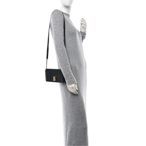 Burberry Black Lola Clutch Crossbody Bag. - Picture 2 of 9